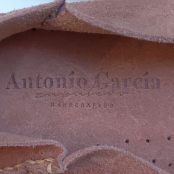 Antonio Garcia handcrafted suede loafers-sz 7 - Picture 7 of 7